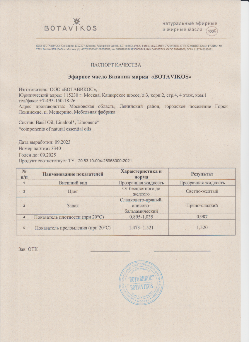 Паспорт №092023